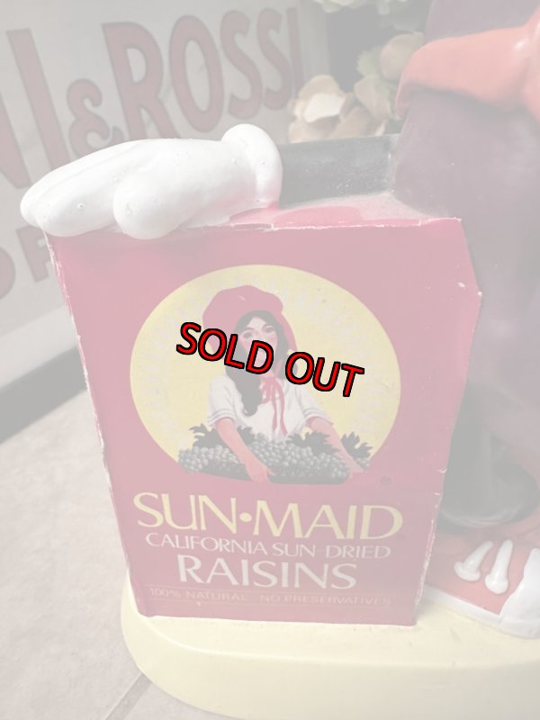 画像3: California Raisins  Plastic Coin Bank 1987 / カリフォルニアレーズン プラスチック製 貯金箱 (3)