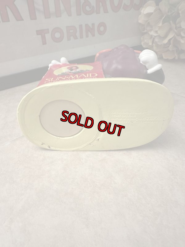 画像8: California Raisins  Plastic Coin Bank 1987 / カリフォルニアレーズン プラスチック製 貯金箱 (8)