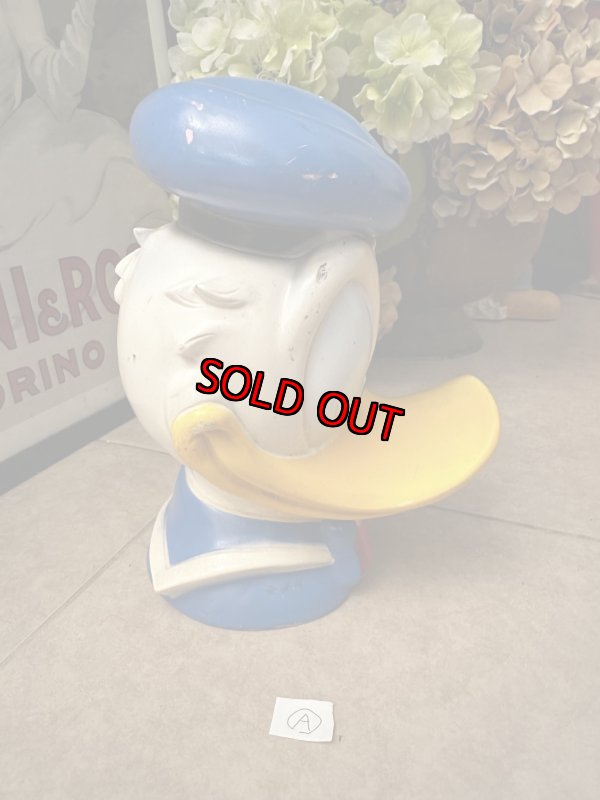 画像7: Disney Donald Duck plastic Face coin bank 1971 (A) /  ディズニーのドナルドダック、プラスチック製　フェイス貯金箱 (7)