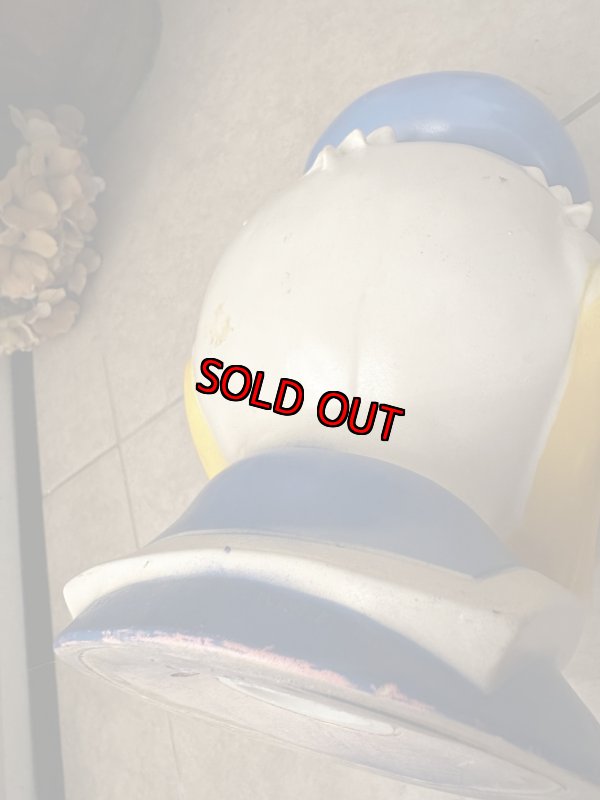 画像12: Disney Donald Duck plastic Face coin bank 1971 (A) /  ディズニーのドナルドダック、プラスチック製　フェイス貯金箱 (12)