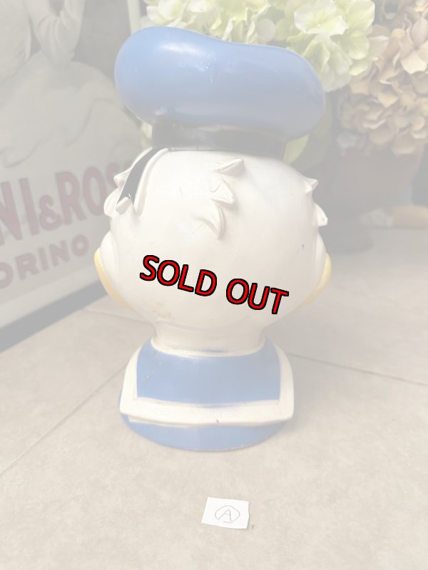 画像6: Disney Donald Duck plastic Face coin bank 1971 (A) /  ディズニーのドナルドダック、プラスチック製　フェイス貯金箱 (6)