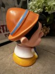 画像7: Disney Pinocchio plastic Face coin bank 1971 / ディズニーのピノキオ、プラスチック製　フェイス貯金箱 (7)