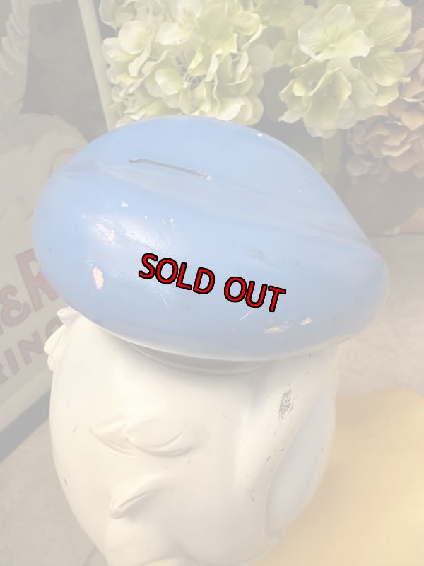 画像8: Disney Donald Duck plastic Face coin bank 1971 (A) /  ディズニーのドナルドダック、プラスチック製　フェイス貯金箱 (8)