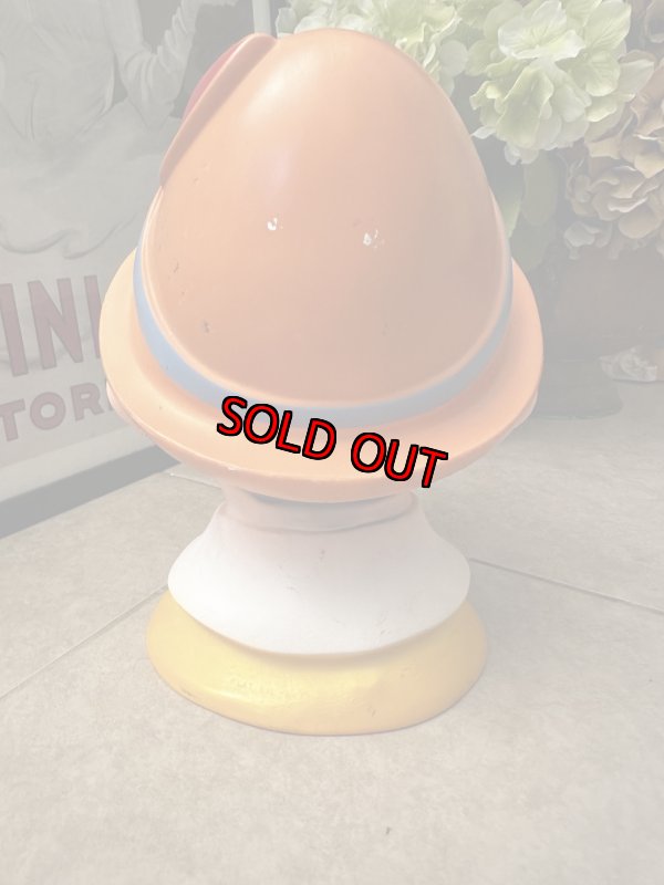 画像6: Disney Pinocchio plastic Face coin bank 1971 / ディズニーのピノキオ、プラスチック製　フェイス貯金箱 (6)