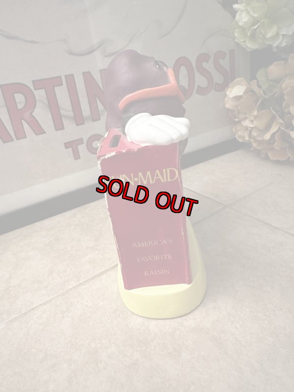 画像7: California Raisins  Plastic Coin Bank 1987 / カリフォルニアレーズン プラスチック製 貯金箱 (7)