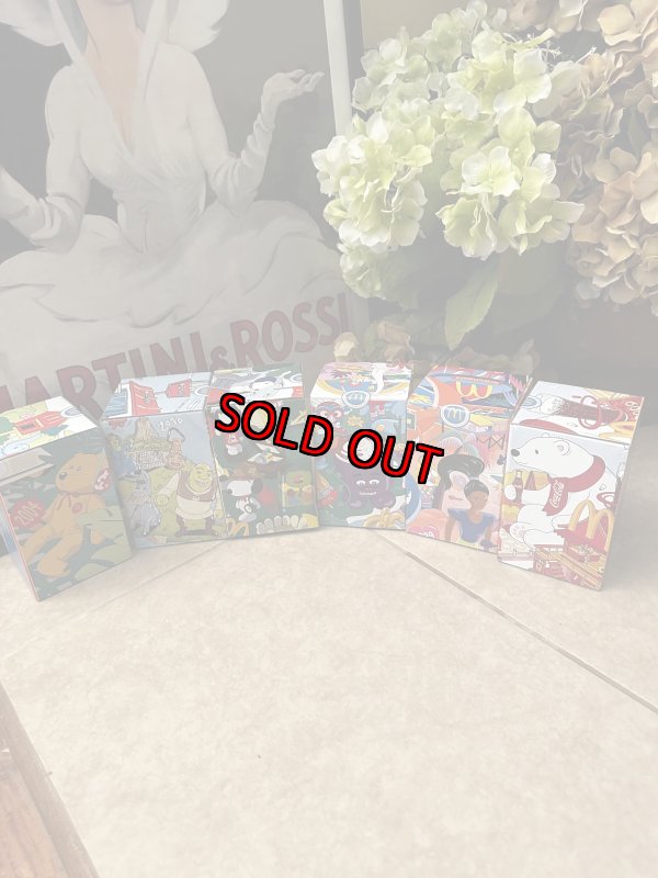 画像1: McDonald’s Collectors Glass complete set of 6 with box(Sealed) / マクドナルド  コレクターズグラス　箱入り　箱入り6個セット(未開封) (1)
