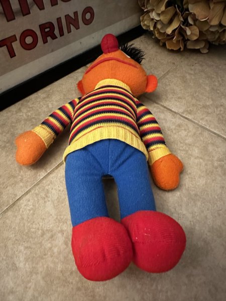 Sesame Street Ernie knickerbocker plush Doll / セサミストリート