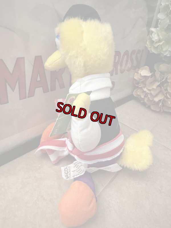 画像4: Sesame Street big bird Pilates cloth plush Doll with Tag 2007 / セサミストリート　ビッグバードの海賊服　タグ付きぬいぐるみ　 (4)