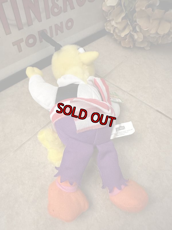 画像8: Sesame Street big bird Pilates cloth plush Doll with Tag 2007 / セサミストリート　ビッグバードの海賊服　タグ付きぬいぐるみ　 (8)