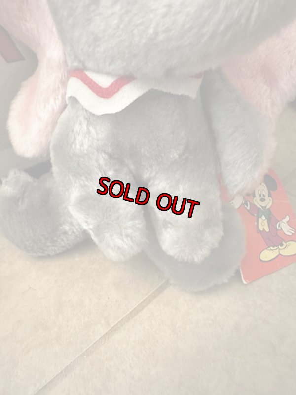 画像3: Disney Dumbo Plush Doll with tag 70‘s Korea / ディズニーのダンボ　タグ付きぬいぐるみ (3)