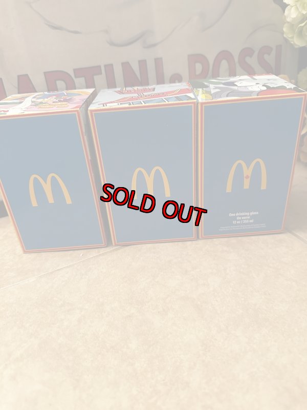 画像4: McDonald’s Collectors Glass complete set of 6 with box(Sealed) / マクドナルド  コレクターズグラス　箱入り　箱入り6個セット(未開封) (4)