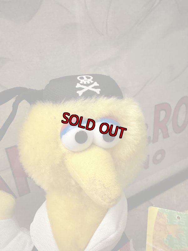 画像2: Sesame Street big bird Pilates cloth plush Doll with Tag 2007 / セサミストリート　ビッグバードの海賊服　タグ付きぬいぐるみ　 (2)