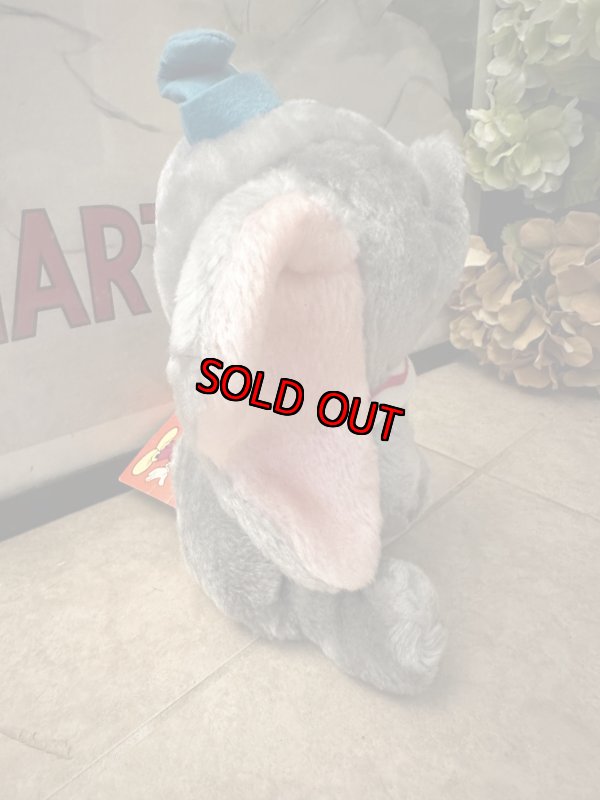 画像8: Disney Dumbo Plush Doll with tag 70‘s Korea / ディズニーのダンボ　タグ付きぬいぐるみ (8)