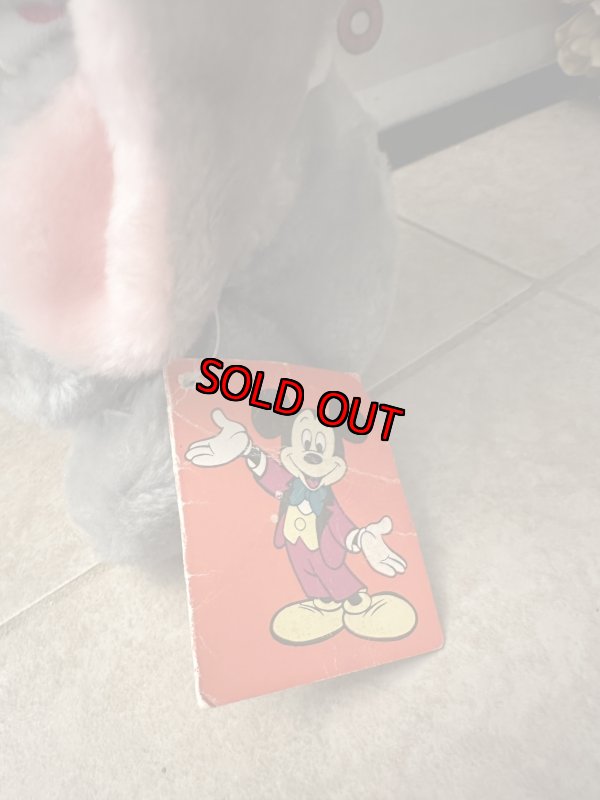 画像6: Disney Dumbo Plush Doll with tag 70‘s Korea / ディズニーのダンボ　タグ付きぬいぐるみ (6)