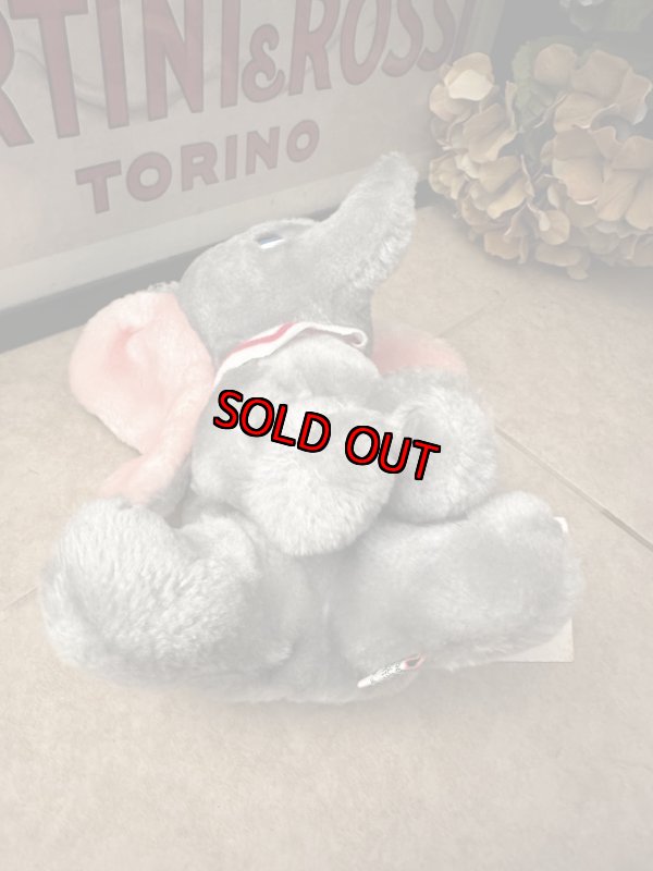 画像10: Disney Dumbo Plush Doll with tag 70‘s Korea / ディズニーのダンボ　タグ付きぬいぐるみ (10)