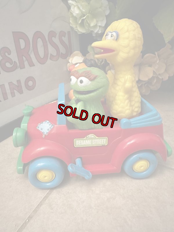 画像5: Sesame Street Red Car illco  Doll / セサミストリート　赤い車　ドール　Illco社 (5)