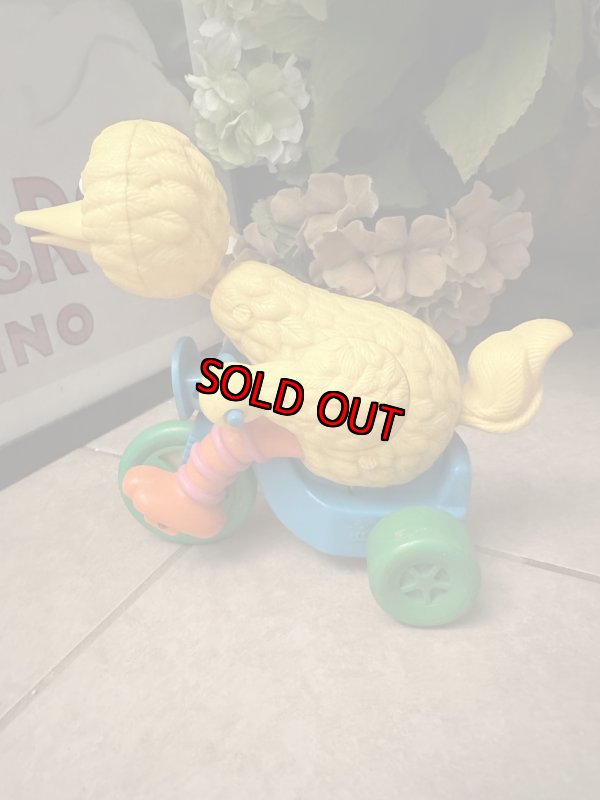 画像6: Sesame Street Big Bird blue tricycle Wind up Doll / セサミストリート　ビッグバード　青い三輪車　ワインドアップ　フィギュア　ドール　 (6)