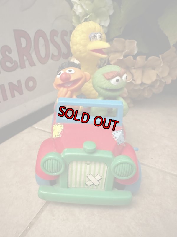 画像4: Sesame Street Red Car illco  Doll / セサミストリート　赤い車　ドール　Illco社 (4)