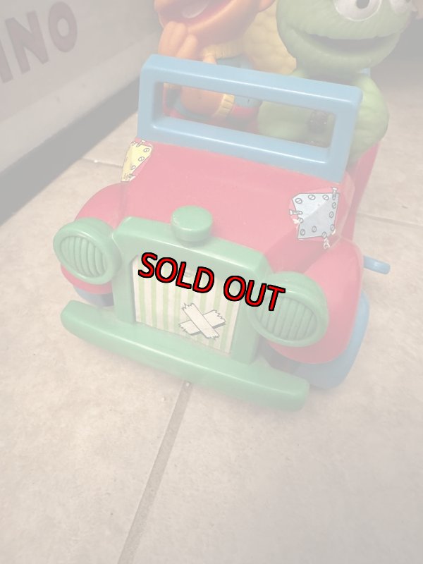 画像3: Sesame Street Red Car illco  Doll / セサミストリート　赤い車　ドール　Illco社 (3)