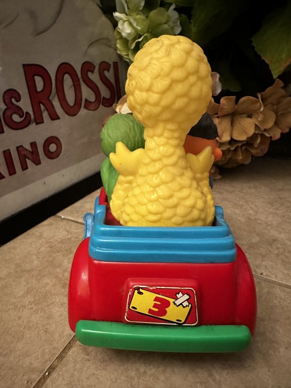 画像6: Sesame Street Red Car illco  Doll / セサミストリート　赤い車　ドール　Illco社 (6)