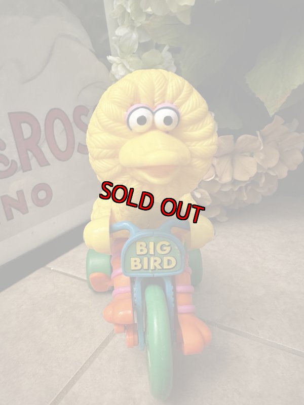 画像5: Sesame Street Big Bird blue tricycle Wind up Doll / セサミストリート　ビッグバード　青い三輪車　ワインドアップ　フィギュア　ドール　 (5)