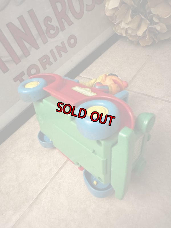 画像12: Sesame Street Red Car illco  Doll / セサミストリート　赤い車　ドール　Illco社 (12)