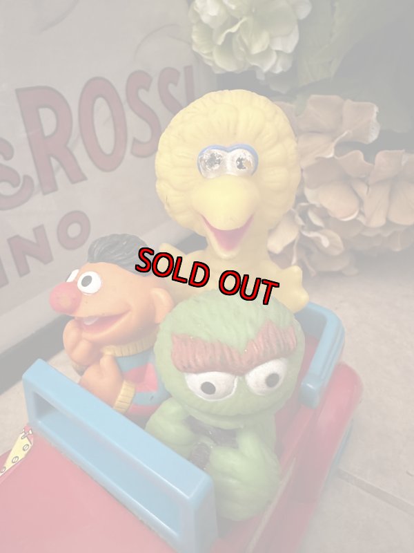 画像2: Sesame Street Red Car illco  Doll / セサミストリート　赤い車　ドール　Illco社 (2)