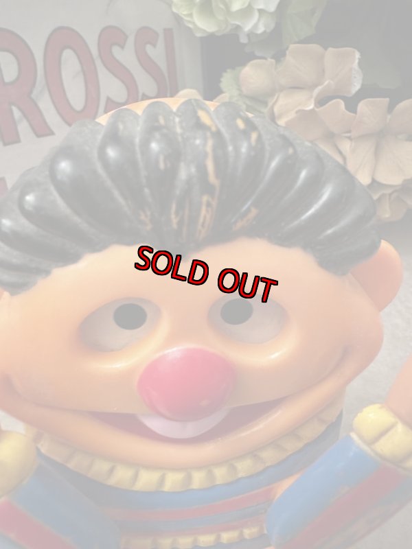 画像2: Sesame Street Ernie music Doll Illco /  セサミストリート　アーニー　ミュージック　オルゴール　ドール (2)