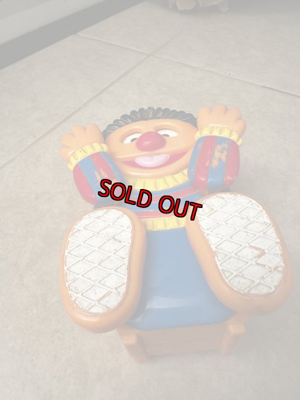 画像9: Sesame Street Ernie music Doll Illco /  セサミストリート　アーニー　ミュージック　オルゴール　ドール (9)