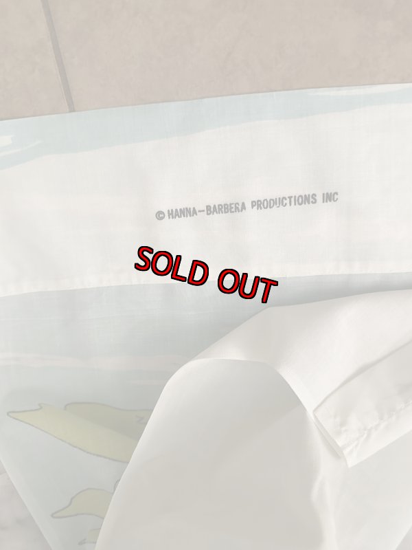 画像13: Yogi Bear Hanna Barbera Flat  Sheet  / ハンナバーベラ、ヨギベアのフラットシーツ (13)