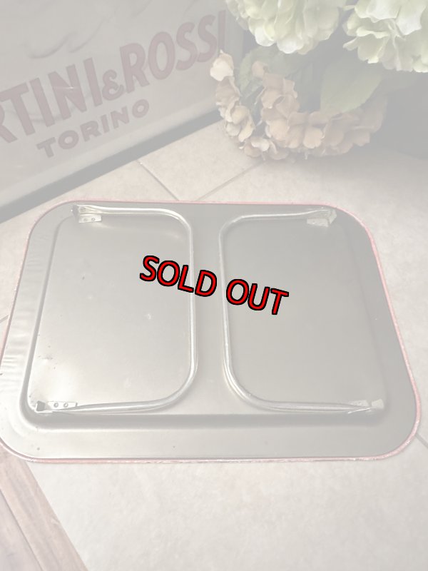 画像12: Disney Ted Car drive Tin  TV Tray Stand  / ディズニー　レッドカー　赤い車　おでかけ　アルミ製　テレビトレイ (12)
