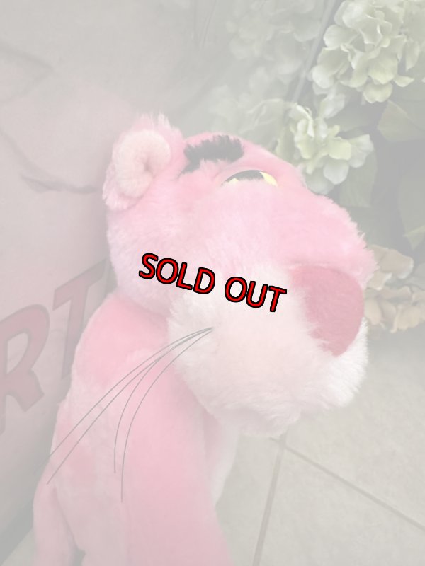 画像13: Pink Panther Plush Stuffed Doll 1987 / ピンクパンサー　吸盤付きぬいぐるみ　ドール (13)