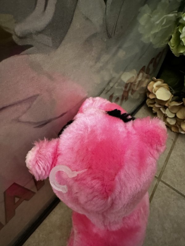 画像9: Pink Panther Plush Stuffed Doll 1987 / ピンクパンサー　吸盤付きぬいぐるみ　ドール (9)