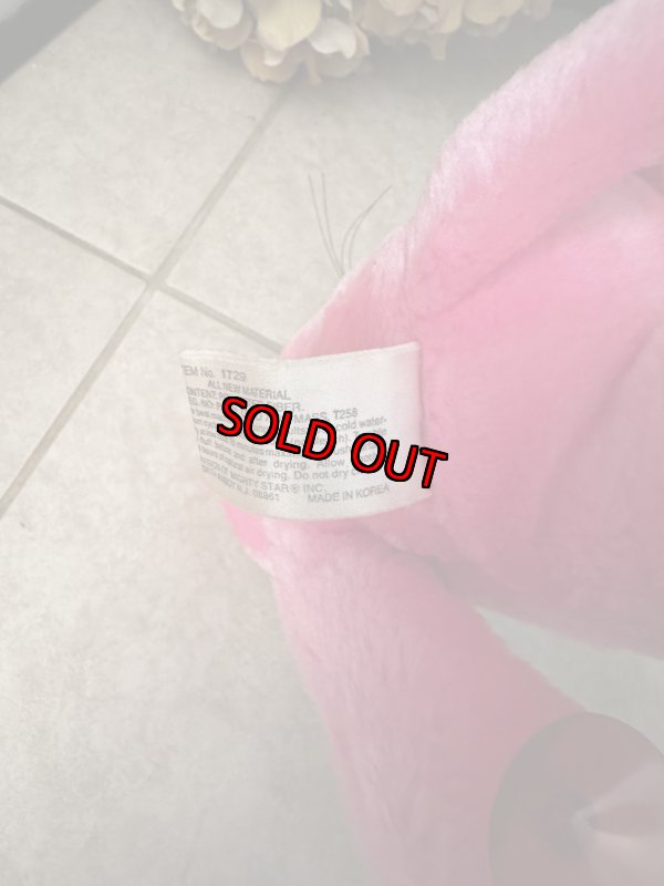画像14: Pink Panther Plush Stuffed Doll 1987 / ピンクパンサー　吸盤付きぬいぐるみ　ドール (14)