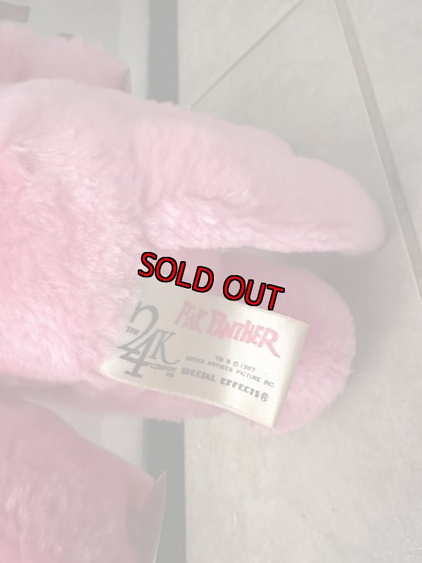 画像8: Pink Panther Plush Stuffed Doll 1987 / ピンクパンサー　吸盤付きぬいぐるみ　ドール (8)