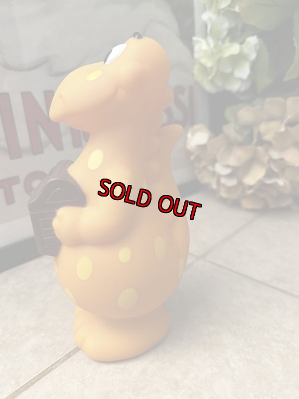 画像5: Kraft Macaroni&Cheese Cheesasaurus Rex coin bank / クラフト社　マカロニチーズ　チーザサウルスレックス　貯金箱 (5)