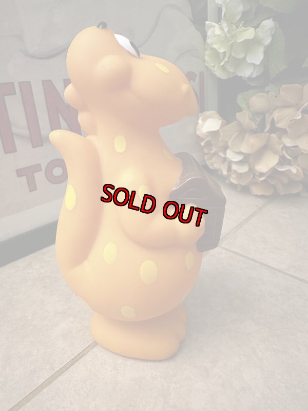 画像7: Kraft Macaroni&Cheese Cheesasaurus Rex coin bank / クラフト社　マカロニチーズ　チーザサウルスレックス　貯金箱 (7)