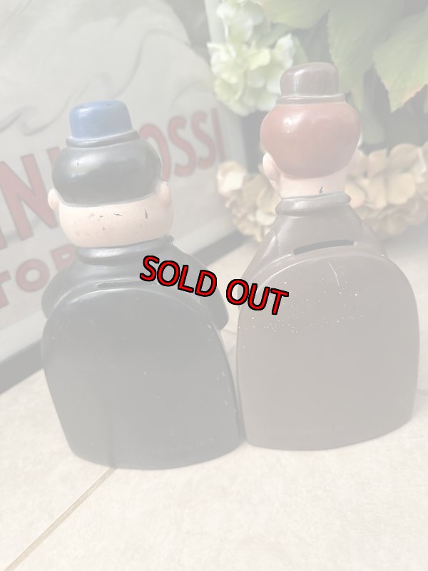 画像6: Laurel & Hardy Vinyl Coin Bank Play Pal  1974 / ローレル&ハーディ　プレイパル　コインバンク　貯金箱 (6)