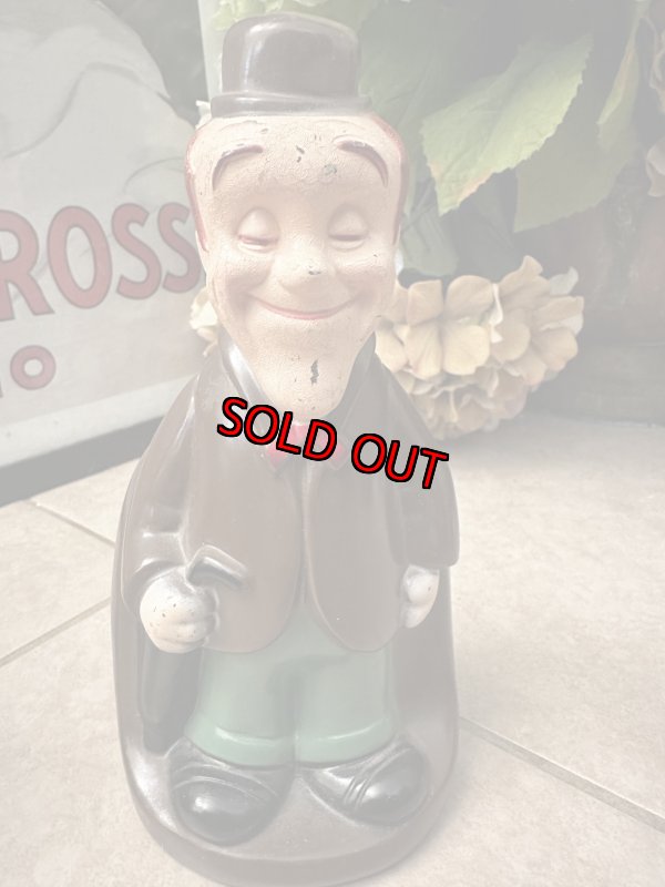 画像8: Laurel & Hardy Vinyl Coin Bank Play Pal  1974 / ローレル&ハーディ　プレイパル　コインバンク　貯金箱 (8)