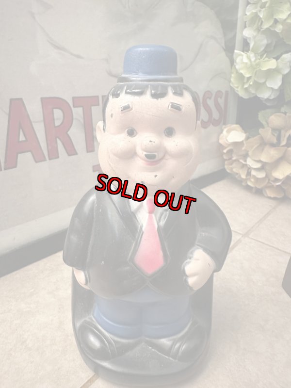 画像7: Laurel & Hardy Vinyl Coin Bank Play Pal  1974 / ローレル&ハーディ　プレイパル　コインバンク　貯金箱 (7)