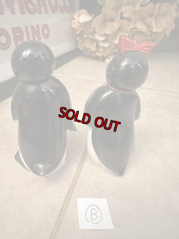 画像6:  Kool Cigarettes Penguins  WILLIE & MILLIE Salt And Pepper (B) /  クール　ペンギン　ウィリー＆ミリー　ソルト＆ペッパーセット (6)