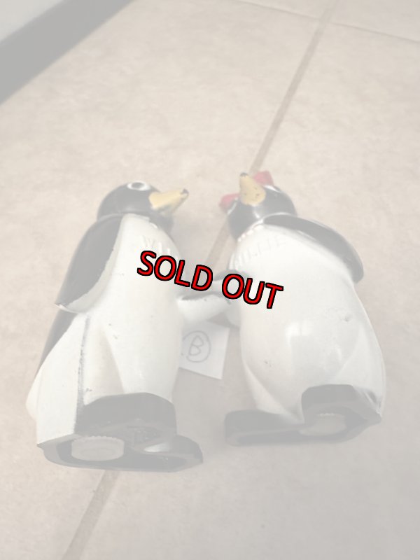 画像12:  Kool Cigarettes Penguins  WILLIE & MILLIE Salt And Pepper (B) /  クール　ペンギン　ウィリー＆ミリー　ソルト＆ペッパーセット (12)