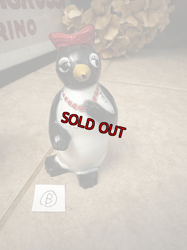 画像4:  Kool Cigarettes Penguins  WILLIE & MILLIE Salt And Pepper (B) /  クール　ペンギン　ウィリー＆ミリー　ソルト＆ペッパーセット (4)