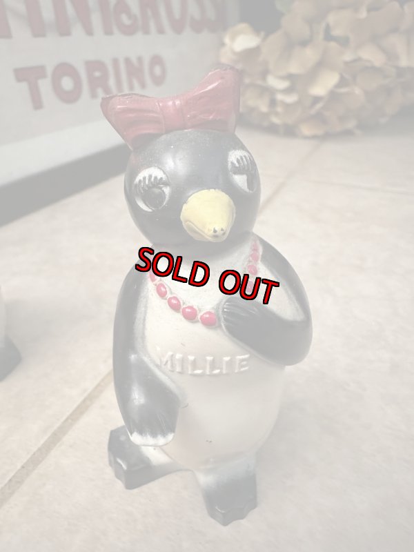 画像4:  Kool Cigarettes Penguins  WILLIE & MILLIE Salt And Pepper (A) /  クール　ペンギン　ウィリー＆ミリー　ソルト＆ペッパーセット (4)