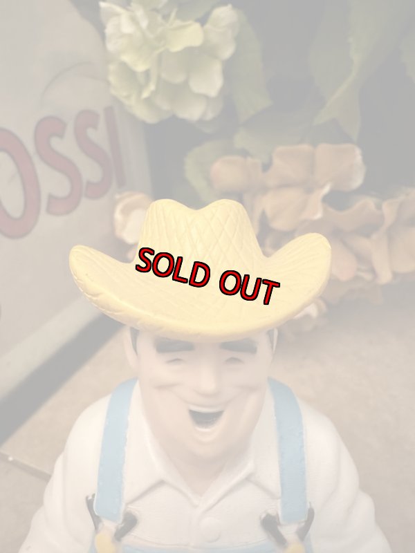 画像2: Farmer Jack Saving Time Vinyl Coin Bank 1986 / ファーマージャック　セービング　タイム　コインバンク　貯金箱 (2)