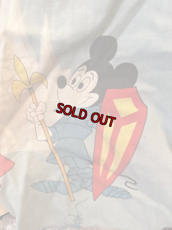 画像4: Disney Mickey Mouse Box sheet  / ディズニーのミッキーマウス　ディズニーランド柄　ボックスシーツ (4)
