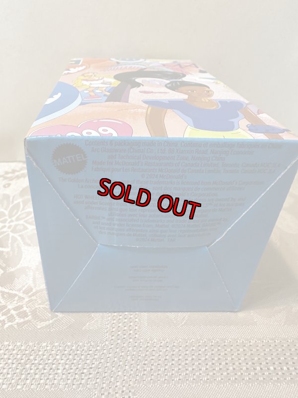 画像6: McDonald’s Collectors Glass Hot Wheel with box(Sealed) / マクドナルド コレクターズグラス　ホットウィール、バービー箱入り　日本未入荷 (6)