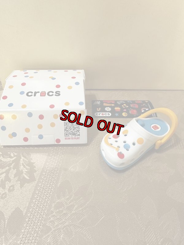 画像1: McDonald’s Crocs keychain #1 with box(Sealed) / マクドナルド クロックス　#1 箱入りキーホルダー　日本未入荷 (1)