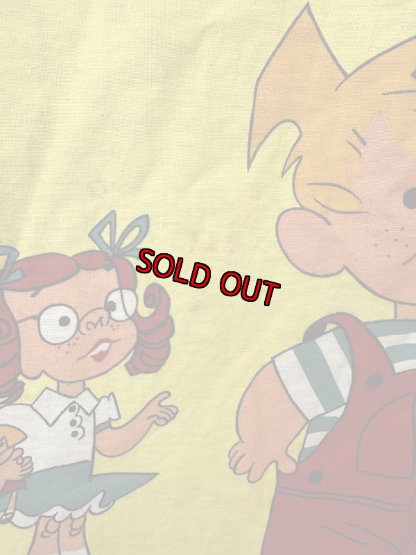 画像8: Dennis the Menace fabric Curtain Yellow (B) / わんぱくデニスの布製　カーテン　イエロー (8)