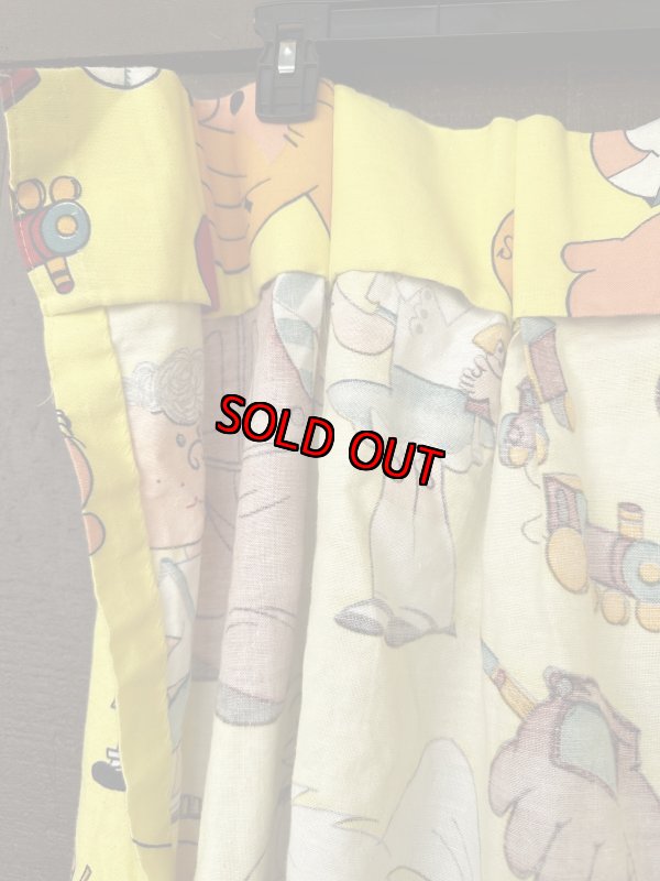 画像12: Dennis the Menace fabric Curtain Yellow (B) / わんぱくデニスの布製　カーテン　イエロー (12)